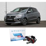 Photon Mitsubishi Space Star Uzun + Kısa Far Ampulü H4 Ultimate Yeni Seri Beyaz 2013-2023