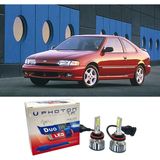 Photon Nissan 200 Sx Uzun+Kısa Far Ampulü H4 Duo Yeni Seri Beyaz 1994-1999