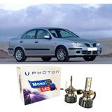 Photon Nissan Almera LED Xenon Kısa Far Ampulü H7 Mono Yeni Seri Beyaz 2001-2004
