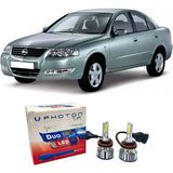 Photon Nissan Almera LED Xenon Uzun Far Ampulü H7 Duo Yeni Seri Beyaz 2005+