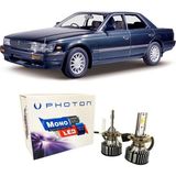 Photon Nissan Laurel LED Xenon Uzun + Kısa Far Ampulü H4 Mono Yeni Seri Beyaz
