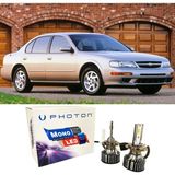 Photon Nissan Maxima Qx LED Xenon Uzun + Kısa Far Ampulü H4 Mono Yeni Seri Beyaz