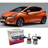 Photon Nissan Micra 5 Uzun Far Ampulü H11 Duo Yeni Seri Beyaz 2017-2023