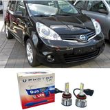 Photon Nissan Note LED Xenon Uzun + Kısa Far Ampulü H4 Duo Yeni Seri Beyaz 2006-2012