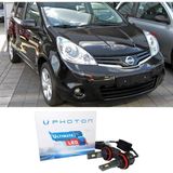 Photon Nissan Note LED Xenon Uzun + Kısa Far Ampulü H4 Ultimate Yeni Seri Beyaz 2006-2012