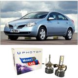 Photon Nissan Primera LED Xenon Uzun Far Ampulü H7 Mono Yeni Seri Beyaz 2003+