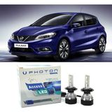 Photon Nissan Pulsar Kısa Far Ampulü H11 Access Yeni Seri Beyaz 2014-2019 - 00-Beyaz