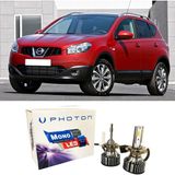 Photon Nissan Qashqai J10 LED Xenon Uzun Far Ampulü H7 Mono Yeni Seri Beyaz 2007-2013