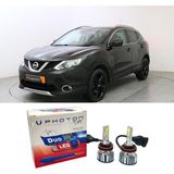 Photon Nissan Qashqai J11 LED Xenon Uzun Far Ampulü H7 Duo Yeni Seri Beyaz 2014+