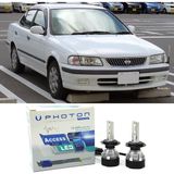 Photon Nissan Sunny LED Xenon Uzun + Kısa Far Ampulü H4 Access Yeni Seri Beyaz - 00-Beyaz