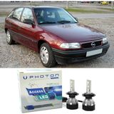 Photon Opel Astra F LED Xenon Uzun + Kısa Far Ampulü H4 Access Yeni Seri Beyaz 1993-1998 - 00-Beyaz