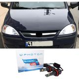 Photon Opel Corsa C LED Xenon Kısa Far Ampulü H7 Ultimate 9500 Lumens Yeni Seri Beyaz 2000-2006