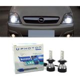 Photon Opel Meriva A LED Xenon Kısa Far Ampulü H7 Access Yeni Seri Beyaz 2003 - 2010 - 00-Beyaz