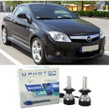 Photon Opel Tigra Twintop LED Xenon Kısa Far Ampulü H7 Access Yeni Seri Beyaz - 00-Beyaz