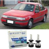 Photon Opel Vectra LED Xenon Uzun + Kısa Far Ampulü H4 Access Yeni Seri Beyaz 1988-1995 - 00-Beyaz