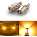 Photon Oto LED Sinyal Ampulü PY21W Tak Kullan 2 Adet Turuncu Arıza Uyarısı Vermeyen Tasarım