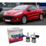 Photon Peugeot 207 Uzun Far Ampulü H1 Duo Yeni Seri Beyaz 2009-2015