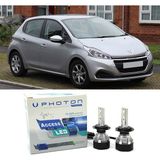 Photon Peugeot 208 Kısa Far Ampulü H7 Access Yeni Seri Beyaz 2012-2019 - 00-Beyaz
