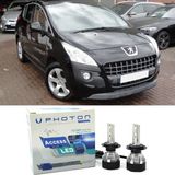 Photon Peugeot 3008 LED Xenon Uzun Far Ampulü H7 Access Yeni Seri Beyaz 2010-2013 - 00-Beyaz