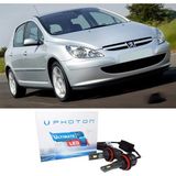 Photon Peugeot 307 LED Xenon Uzun Far Ampulü H1 Ultimate 9500 Lumens Yeni Seri Beyaz 2000-2005