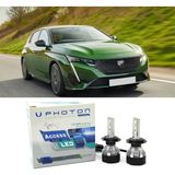 Photon Peugeot 308 Uzun Far Ampulü H1 Access Yeni Seri Beyaz 2021+ - 00-Beyaz