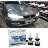 Photon Peugeot 406 LED Xenon Kısa Far Ampulü H7 Access Yeni Seri Beyaz - 00-Beyaz