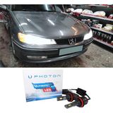 Photon Peugeot 406 LED Xenon Kısa Far Ampulü H7 Ultimate 9500 Lumens Yeni Seri Beyaz