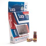 Photon PH7029 12V T10 Dipsiz 9 Led'li 2'li Beyaz Işık Far Ampülü