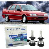 Photon Renault 21 LED Xenon Uzun + Kısa Far Ampulü H4 Access Yeni Seri Beyaz - 00-Beyaz