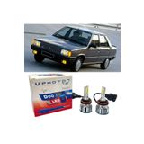Photon Renault 9 Led Xenon Uzun + Kısa Far Ampulü H4 Duo Yeni Seri Beyaz