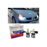 Photon Renault Clio 2 Led Xenon Kısa Far Ampulü H7 Duo Yeni Seri Beyaz 2002-2006 Uyumlu