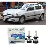 Photon Renault Clio 2 Uzun Far Ampulü H1 Access Yeni Seri Beyaz 1998-2001 - 00-Beyaz
