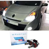 Photon Renault Clio 3 LED Xenon Uzun Far Ampulü H7 Ultimate 9500 Lumens Yeni Seri Beyaz 2006-2013