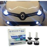 Photon Renault Clio 4 LED Xenon Kısa Far Ampulü H7 Access Yeni Seri Beyaz - 00-Beyaz
