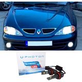 Photon Renault Megane 1 LED Xenon Sis Far Ampulü H1 Ultimate 9500 Lumens Yeni Seri Beyaz