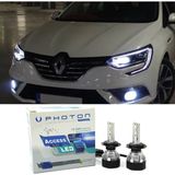 Photon Renault Megane 4 LED Xenon Kısa Far Ampulü H7 Access Yeni Seri Beyaz - 00-Beyaz