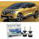 Photon Renault Scenic Uzun Far Ampulü H1 Access Yeni Seri Beyaz 2016-2023 - 00-Beyaz