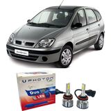Photon Renault Scenic Uzun+Kısa Far Ampulü H4 Duo Yeni Seri Beyaz 1996-2003