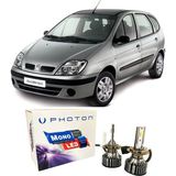 Photon Renault Scenic Uzun+Kısa Far Ampulü H4 Mono Yeni Seri Beyaz 1996-2003