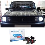 Photon Renault Toros R12 LED Xenon Uzun Far Ampulü H1 Ultimate 9500 Lumens Yeni Seri Beyaz