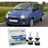 Photon Renault Twingo Uzun+Kısa Far Ampulü H4 Access Yeni Seri Beyaz 1992-2007 - 00-Beyaz