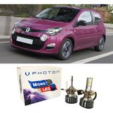 Photon Renault Twingo Uzun+Kısa Far Ampulü H4 Mono Yeni Seri Beyaz 2007-2014