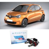 Photon Renault Twingo Uzun+Kısa Far Ampulü H4 Ultimate Yeni Seri Beyaz 2014-2023
