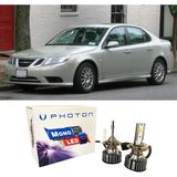 Photon Saab 9-3 LED Xenon Uzun + Kısa Far Ampulü H4 Mono Yeni Seri Beyaz