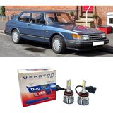 Photon Saab 900 LED Xenon Uzun + Kısa Far Ampulü H4 Duo Yeni Seri Beyaz