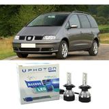 Photon Seat Alhambra Uzun Far Ampulü H7 Access Yeni Seri Beyaz 2001-2010 - 00-Beyaz