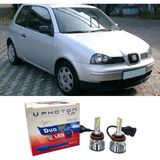 Photon Seat Arosa LED Xenon Uzun + Kısa Far Ampulü H4 Duo Yeni Seri Beyaz 1997-2000