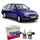 Photon Seat Cordoba 6k2 Uzun+Kısa Far Ampulü H4 Duo Yeni Seri Beyaz 1999-2001
