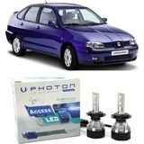 Photon Seat Cordoba LED Xenon Kısa Far Ampulü H7 Access Yeni Seri Beyaz 1999-2003 - 00-Beyaz