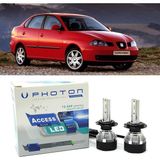 Photon Seat Cordoba LED Xenon Kısa Far Ampulü H7 Access Yeni Seri Beyaz 2003-2009 - 00-Beyaz